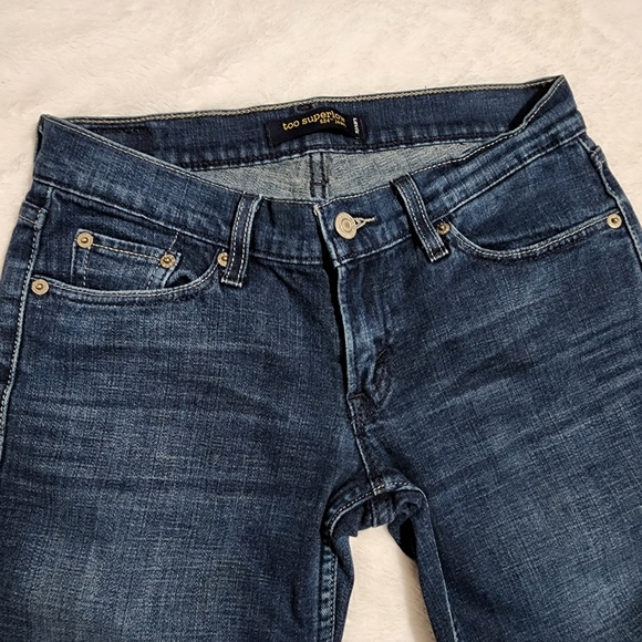 Levi's ripped low rise skinny jean Size 3M - Picture 2 of 7